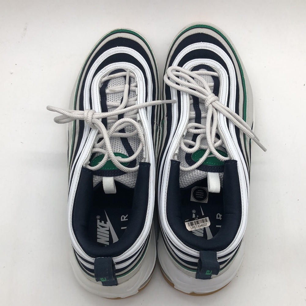 Mens Nike Air Max 97 Blue/Green 921826-021 NWOB - Picture 5 of 5